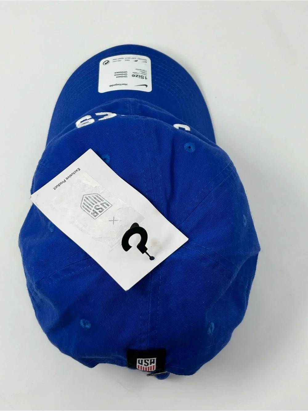 Nike Heritage86 USMNT STATES Adjustable Hat Game Royal Blue USA Soccer Dri-FIT